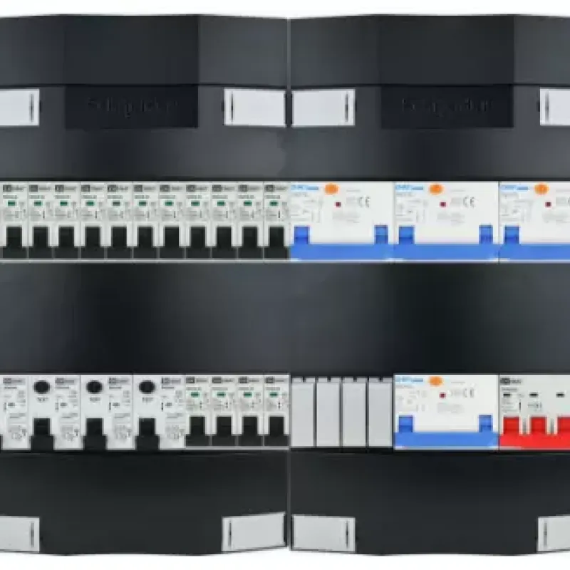 Schneider 3-fase groepenkast EMAT 16 groepen 440x380